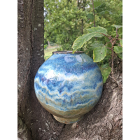 Vaas rond blauw